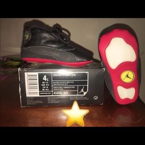 Jordan 13 retros baby shoes